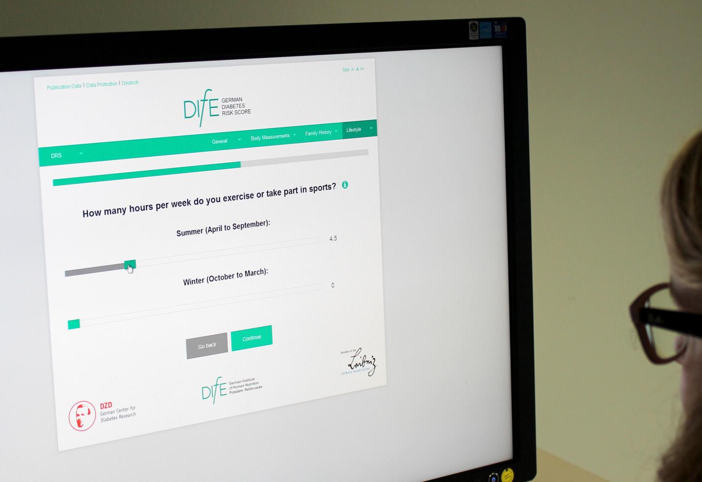 German Diabetes Risk Test Online