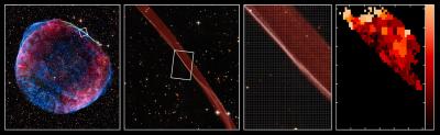 VLT/VIMOS Observations of the Shock Front in the Remnant of the Supernova SN 1006