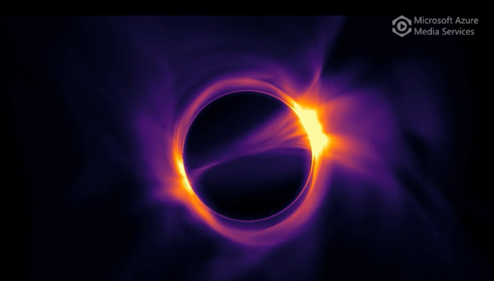 Glowing Gas Simulation
