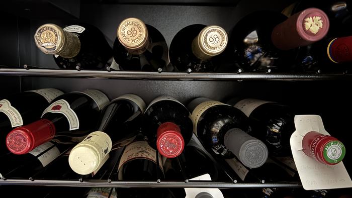 Wine bottles