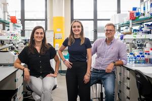 The lead authors of the research