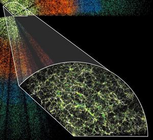 A map of galaxies from the Dark Energy Spectroscopic Instrument