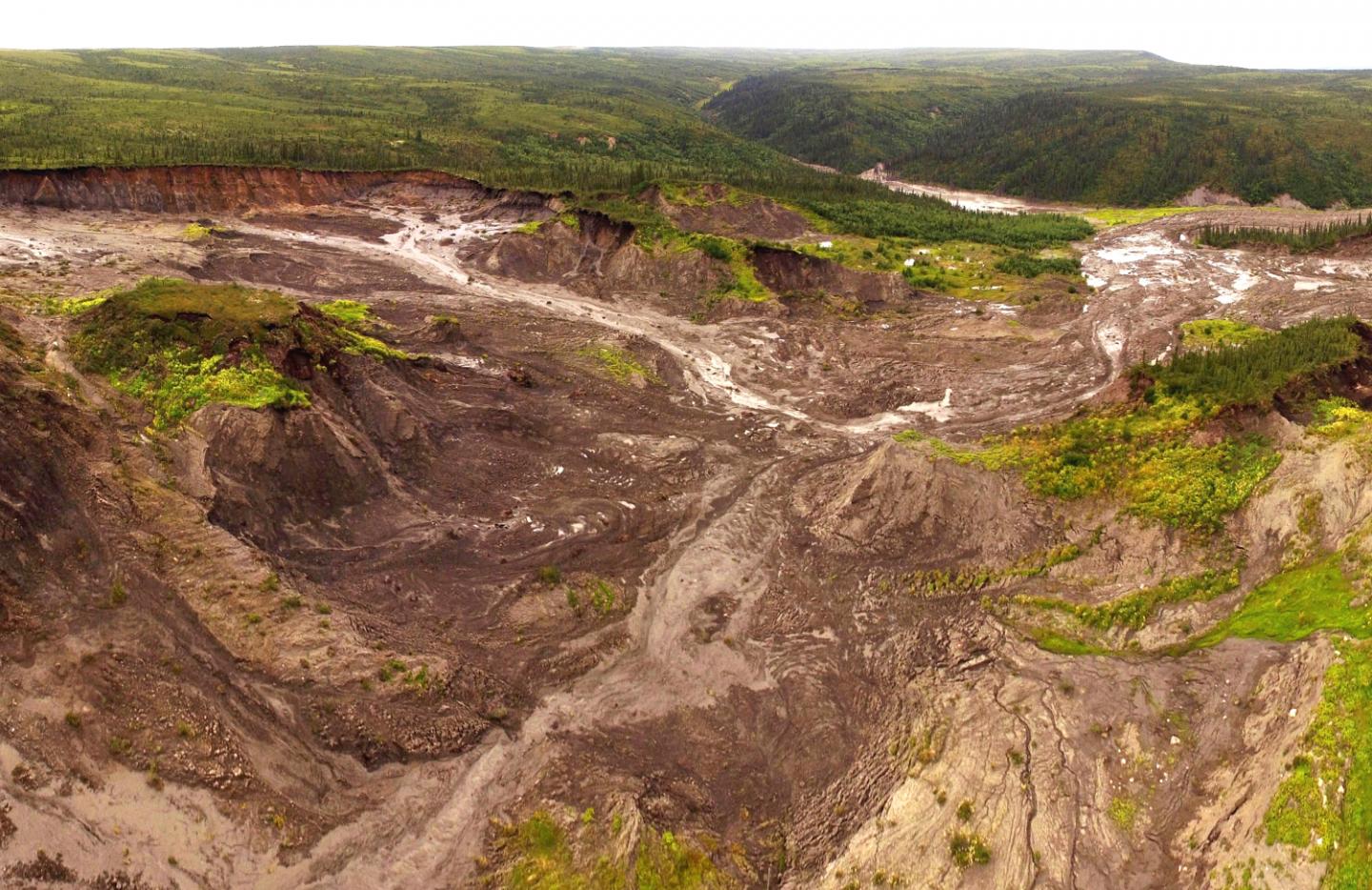 Megaslumps in Canada
