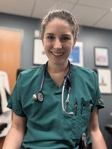 Leah C. Acker, MD, PhD, anesthesiologist and neuroscientist at Duke University School of Medicine