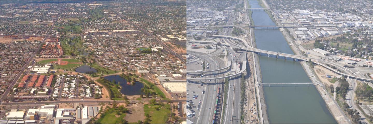 Indian Bend Wash/LA River channel