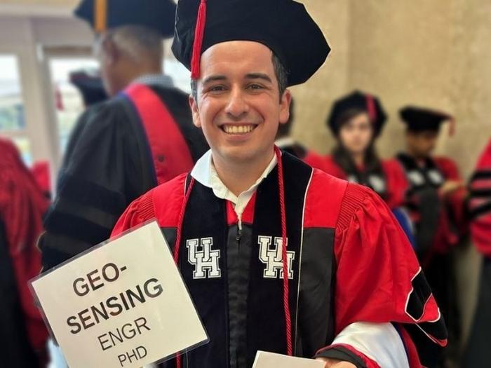 Francisco Haces-Garcia earned his doctorate in engineering at University of Houston in 2026.2026