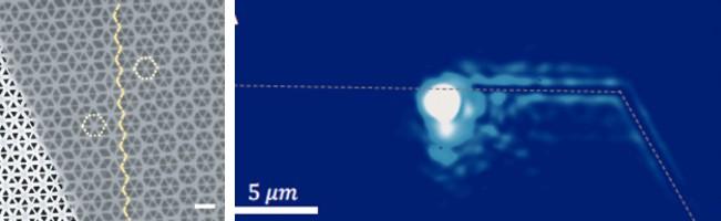 Helical Topological Exciton-Polaritons on a Tungsten Disulfide-based Device