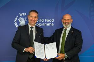 CIMMYT and WFP present signed global partnership agreement