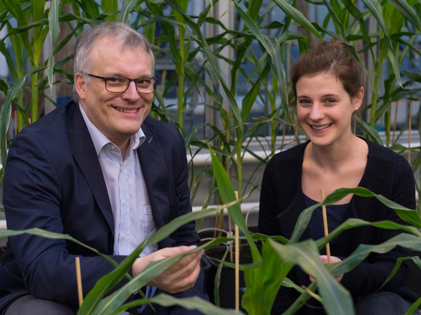 Prof. Dr. Frank Hochholdinger and Jutta Baldauf, University of Bonn  