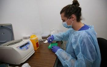 Scientist in Ecuador