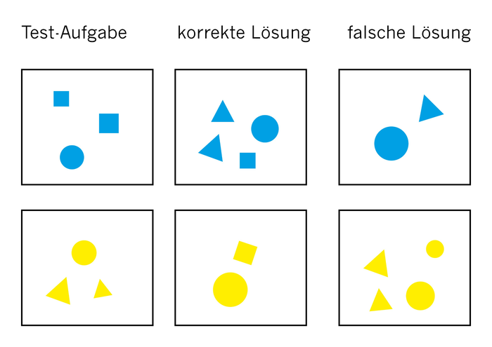Example of two test tasks: