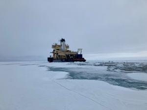 The expedition ship IB Oden