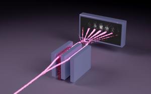 Processes in the X-ray interferometer