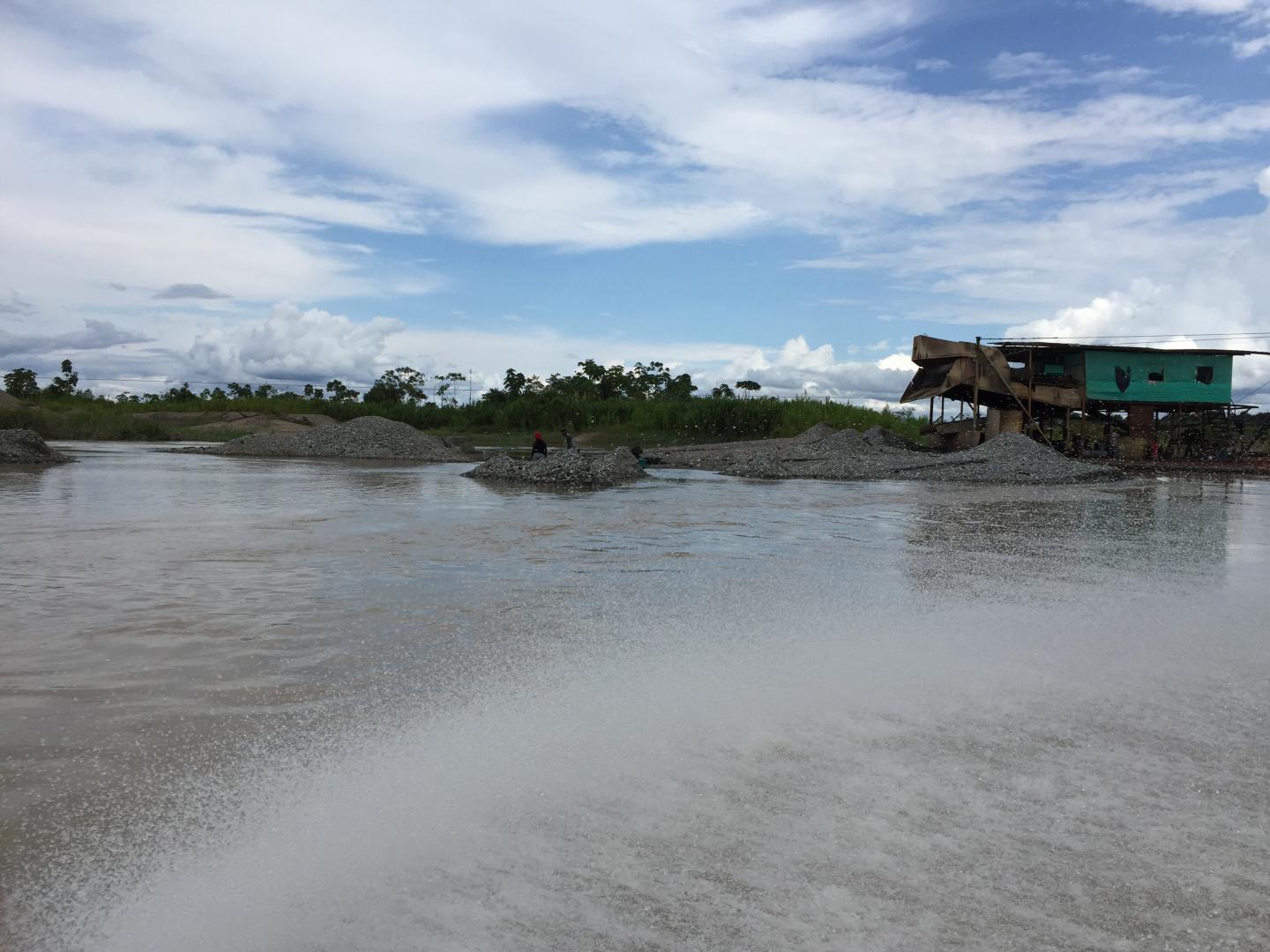 Dredging in the Rio Quito Area