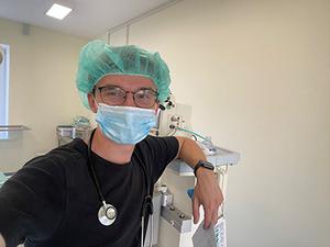Dr. Roman Smolynets in Lviv, Ukraine