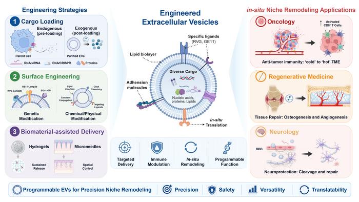 Advanced bioengineering toolkit for extracellular vesicles and their application paradigms in in-situ niche remodeling