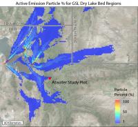 Great Salt Lake Dust Particles
