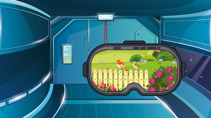 VR sights and sounds