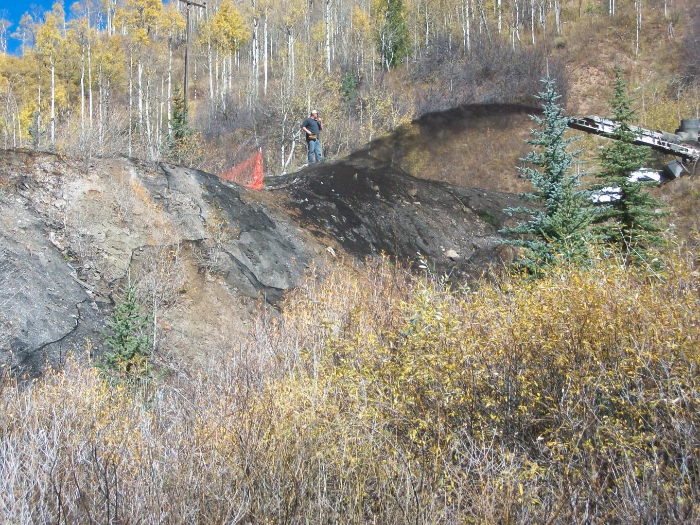 Biochar Applied to Slope