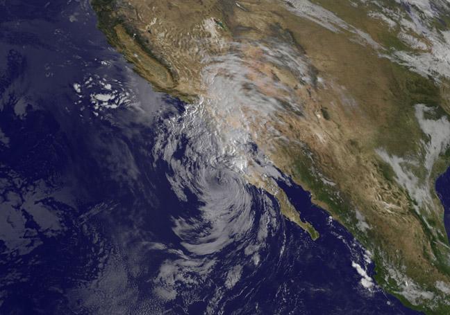 GOES Image of Simon