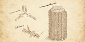 Self-Folding π-Luminophores Form Supramolecular Nanotubes with Multidirectional Exciton Transport