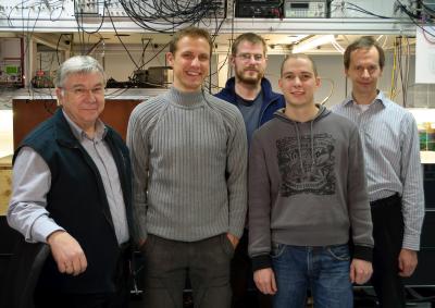 Rainer Blatt and his Team
