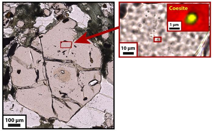 The inclusion shown is a bit smaller than 1 µm – approximately one hundredth the size of the thickness of a human hair.