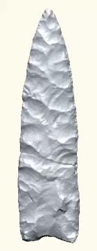 3-D Model of Projectile Point