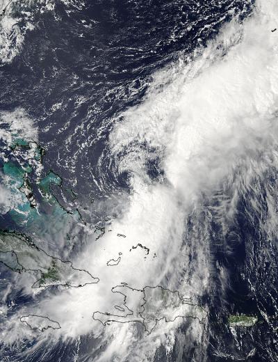 MODIS Image of Cristobal