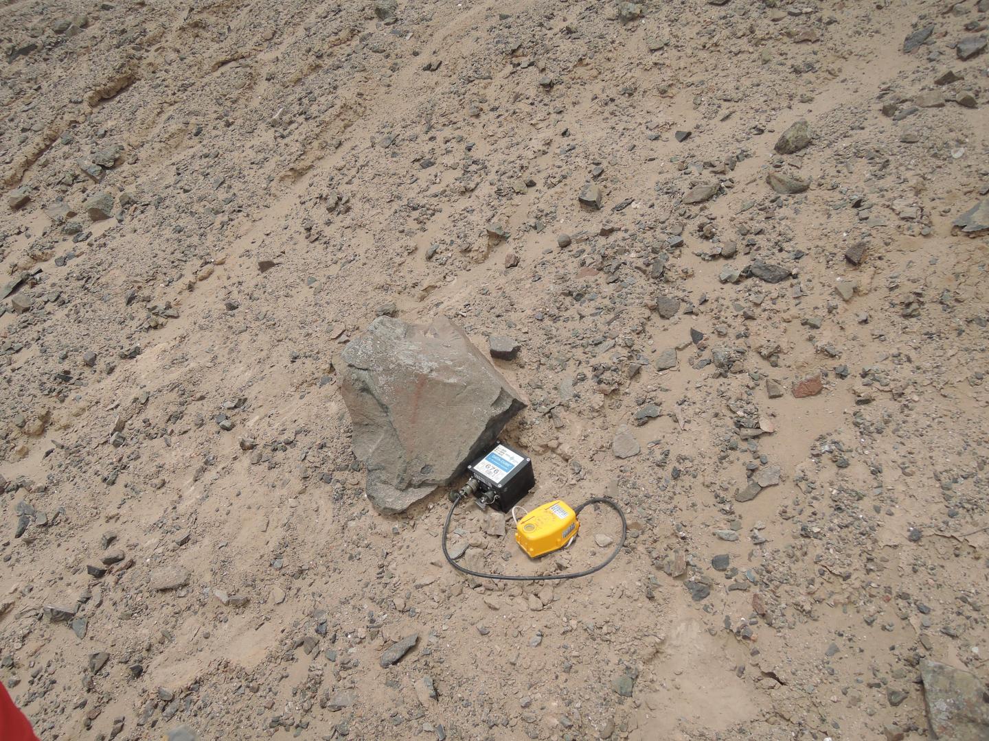 Geophone with Data Recorder