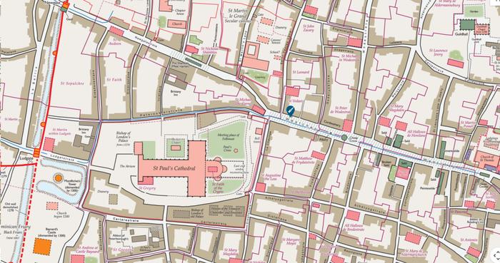 Location of the murder of John Forde