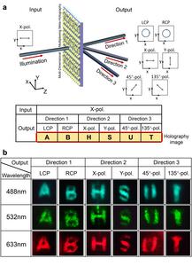 Figure | Schematic illustration and experimental results of the fixed input & varied output scenario.
