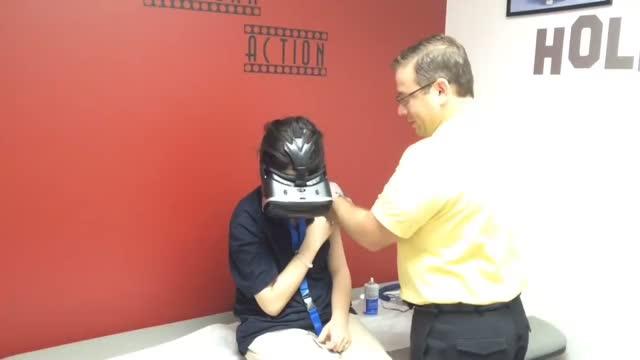 Virtual Reality Headset Reduces Fear of Needles