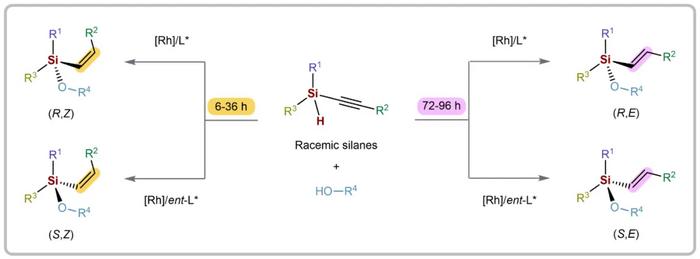 Silicon Enantiomeric Convergence and Z/E Stereocontrolled Catalysis of Olefins