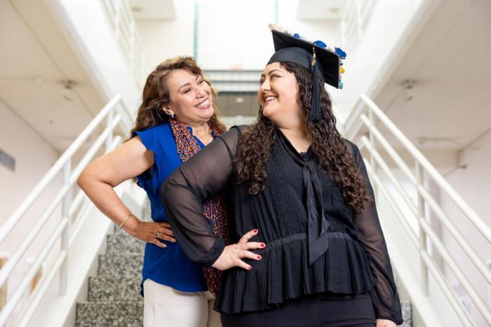 Two paths, one unforgettable walk across UTA’s stage