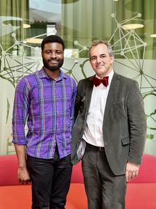 Lordstrong Akano & Tim Vogels at ISTA.