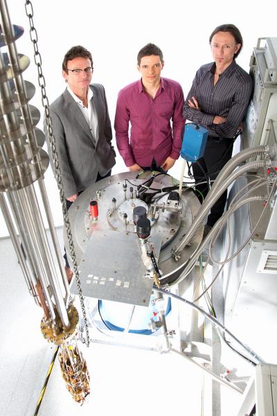 Andrew Dzurak, Andrea Morello, and Jarryd Pla, University of New South Wales 
