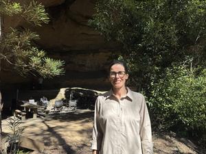 Dr Amy Way, research archaeologist at University of Sydney and the Australian Museum