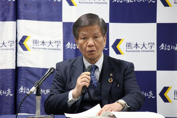 President Hisao Ogawa of Kumamoto University