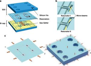 The structural design of the microsensor and the principle of volume compressed sensing.