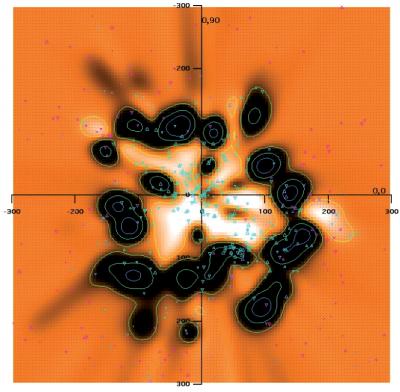 Map of Partially Ionized Interstellar Gas