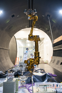 NRL Engineers Ready Innovative Robotic Servicing of Geosynchronous Satellites (RSGS) Payload for Launch