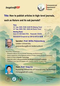 Environmental and Biogeochemical Process Webinar