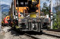 track-laying machine