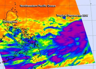 AIRS Sees 22W