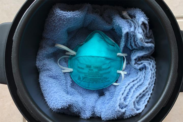 N95 Electric Cooker Sanitization