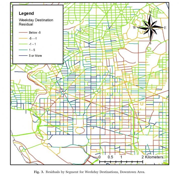 Researchers Build First Model to Track Travel Patterns that Captures Built Environment Variables More Precisely