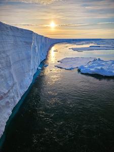 Antarctica ice shelf