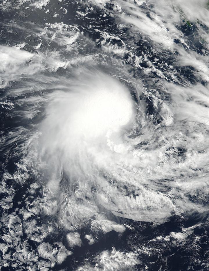 Suomi NPP image of Caleb