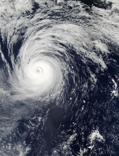MODIS Sees Lekima